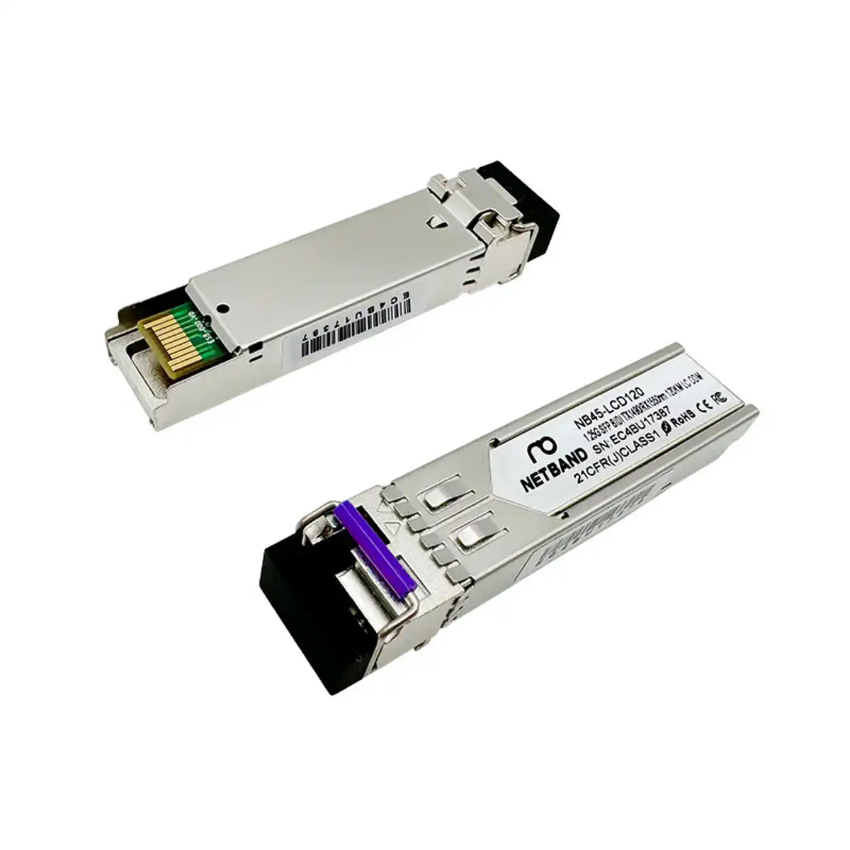 โซลูชัน Optical Transceiver (NETBAND) - 1.25G SFP โมดูลรับส่งสัญญาณแสงความเร็วสูง BIDI สำหรับเชื่อมต่อโครงข่ายไฟเบอร์ออปติก