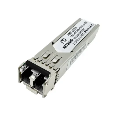 โซลูชัน Optical Transceiver (NETBAND) - 1.25G SFP โมดูลรับส่งสัญญาณแสงความเร็วสูง 1.25Gbps รุ่น NB85-LCD05 สำหรับเครือข่าย