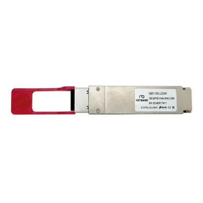 โซลูชัน Optical Transceiver (NETBAND) - 100G QSFP28 อุปกรณ์รับส่งสัญญาณไฟเบอร์ออฟติกความเร็วสูงระยะไกล 40 กิโลเมตร