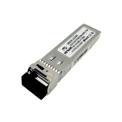 โซลูชัน Optical Transceiver (NETBAND) - 10G BIDI SFP+ โมดูลรับส่งสัญญาณความเร็วสูง 10G เชื่อมต่อไฟเบอร์ออปติก 40 กม.