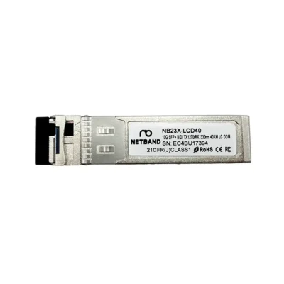 โซลูชัน Optical Transceiver (NETBAND) - 10G BIDI SFP+ อุปกรณ์รับส่งสัญญาณไฟเบอร์ออฟติกความเร็วสูงระยะ 40 กม.