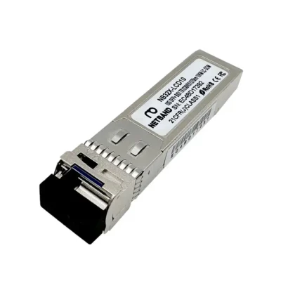 โซลูชัน Optical Transceiver (NETBAND) - 10G BIDI SFP+ รุ่น NB32X-LCD10 สำหรับการเชื่อมต่อเครือข่ายความเร็วสูงผ่านไฟเบอร์