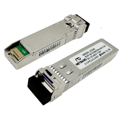 โซลูชัน Optical Transceiver (NETBAND) - 10G BIDI SFP+ โมดูลรับส่งสัญญาณใยแก้วนำแสงประสิทธิภาพสูงระยะ 40 กม.
