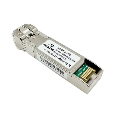 โซลูชัน Optical Transceiver (NETBAND) - 10G SFP+ อุปกรณ์รับส่งสัญญาณไฟเบอร์ออพติกความเร็วสูง 10G ระยะไกล 80 กม.
