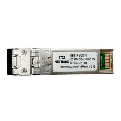 โซลูชัน Optical Transceiver (NETBAND) - 10G SFP+ อุปกรณ์รับส่งสัญญาณไฟเบอร์ออฟติกความเร็วสูงระยะ 10 กิโลเมตร