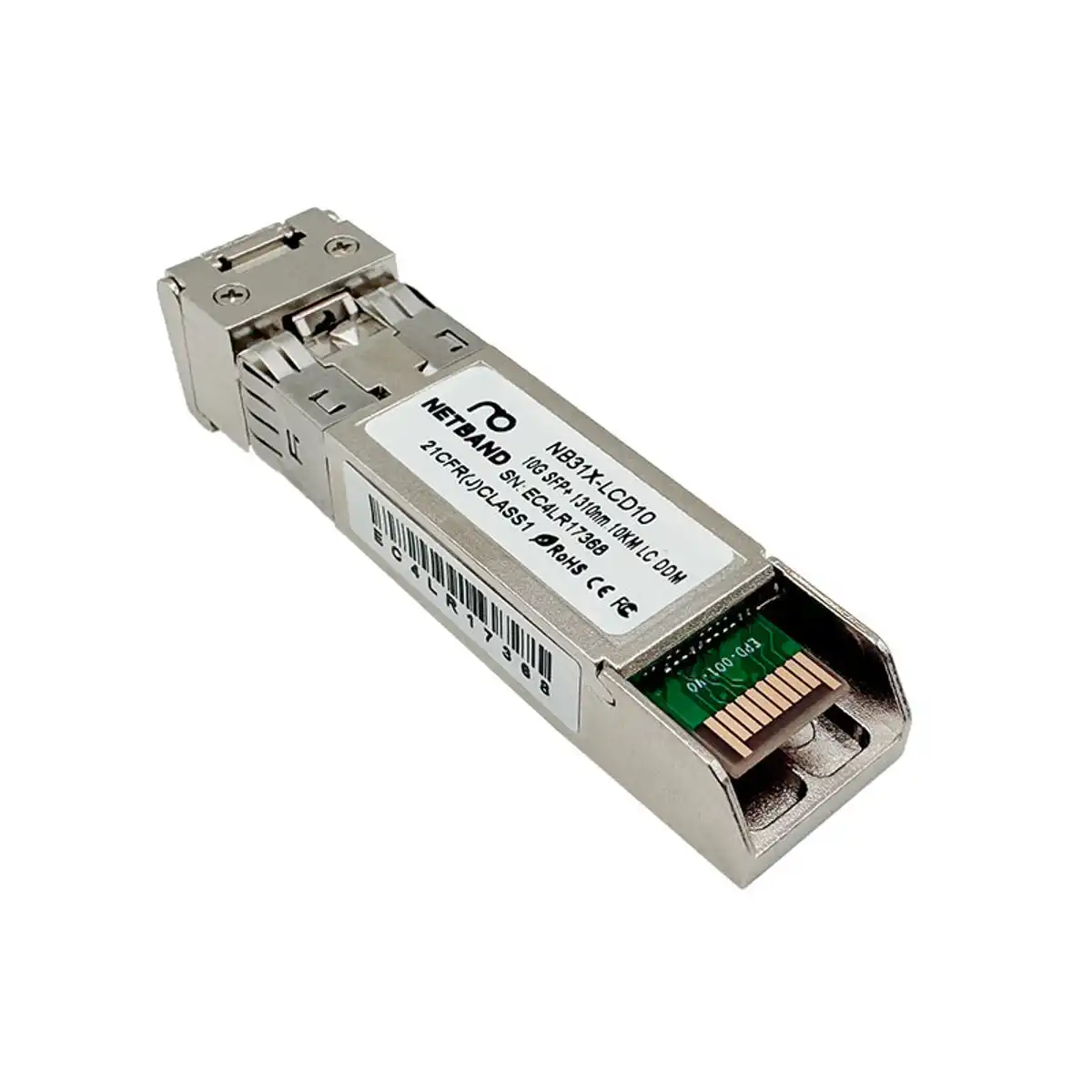 โซลูชัน Optical Transceiver (NETBAND) - 10G SFP+ โมดูลรับส่งสัญญาณไฟเบอร์ออฟติกความเร็วสูง 10Gbps ระยะ 10 กม.