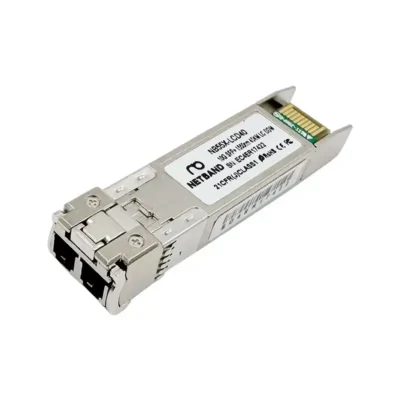 โซลูชัน Optical Transceiver (NETBAND) - 10G SFP+ อุปกรณ์รับส่งสัญญาณไฟเบอร์ออฟติกความเร็วสูงระยะ 40 กิโลเมตร