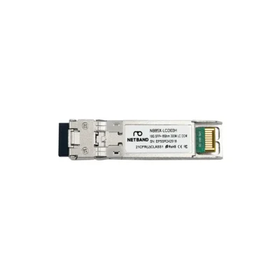 โซลูชัน Optical Transceiver (NETBAND) - 10G SFP+ อุปกรณ์รับส่งสัญญาณไฟเบอร์ออปติกความเร็วสูง 10Gbps สำหรับเน็ตเวิร์ก
