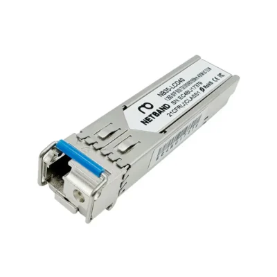 โซลูชัน Optical Transceiver (NETBAND) - 1.25G SFP โมดูลรับส่งสัญญาณใยแก้วนำแสงระยะไกลรุ่น NB35-LCD40 ประสิทธิภาพสูง