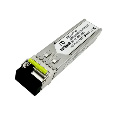 โซลูชัน Optical Transceiver (NETBAND) - 1G BIDI SFP โมดูลรับส่งสัญญาณแสงความเร็ว 1.25G รองรับระยะไกล 40 กิโลเมตร
