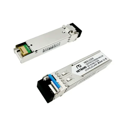 โซลูชัน Optical Transceiver (NETBAND) - 1.25G SFP โมดูลรับส่งสัญญาณแสงความเร็วสูง 1.25Gbps สำหรับเครือข่ายไฟเบอร์ออปติก