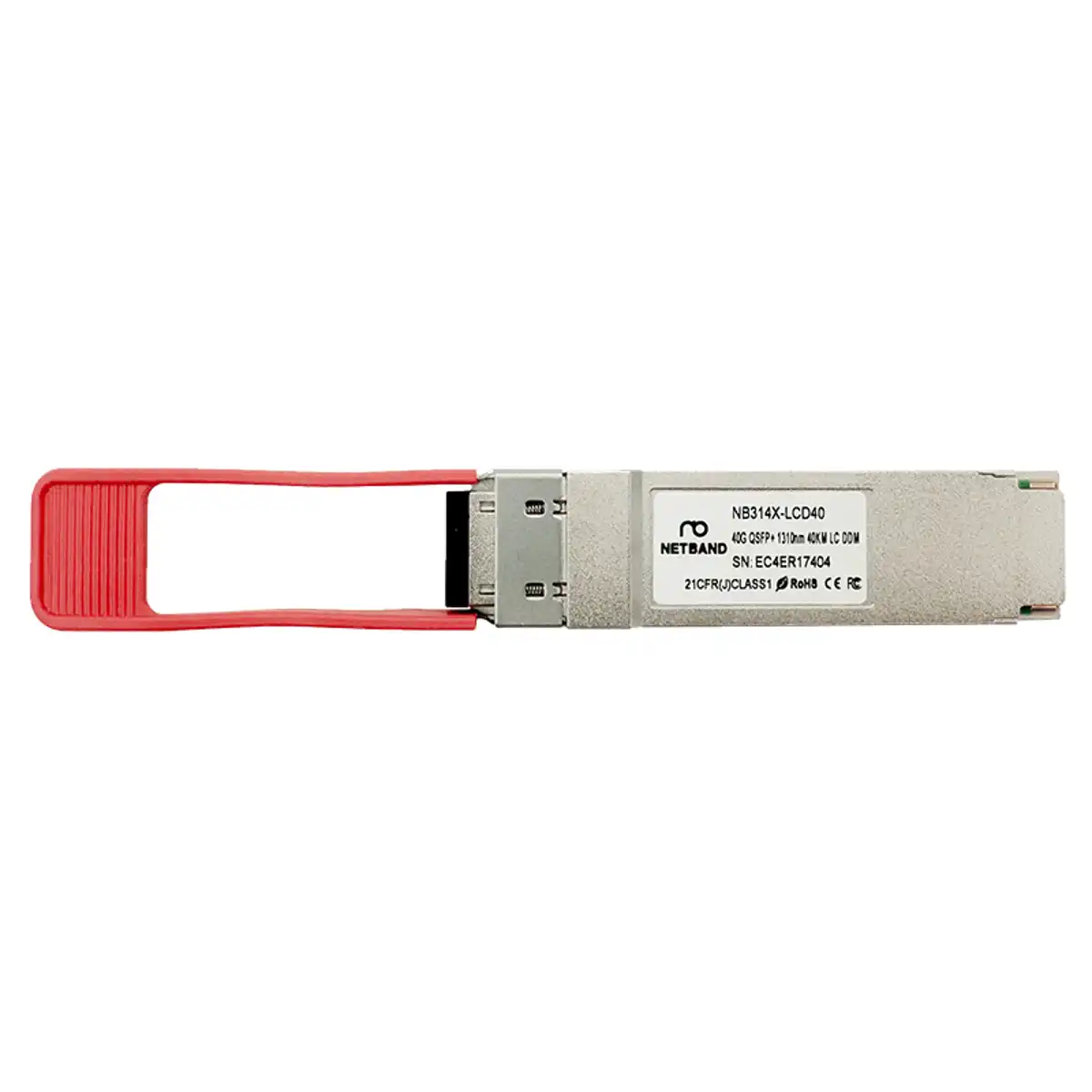 โซลูชัน Optical Transceiver (NETBAND) - 40G QSFP+ หัวรับส่งสัญญาณแสงความเร็วสูง 40Gbps ระยะไกลพิเศษ