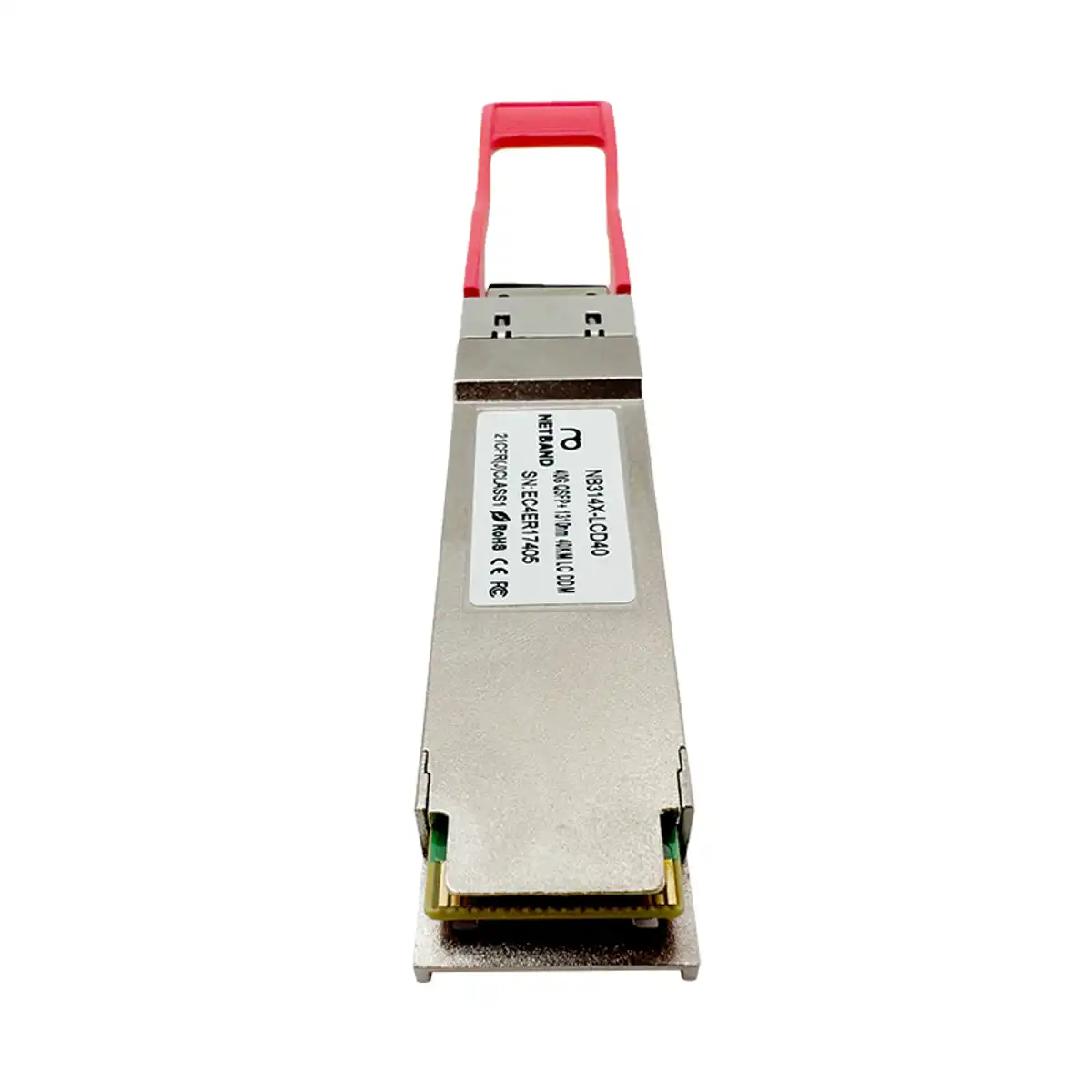โซลูชัน Optical Transceiver (NETBAND) - 40G QSFP+ หัวรับส่งสัญญาณความเร็วสูงสำหรับการเชื่อมต่อเครือข่ายระยะไกล