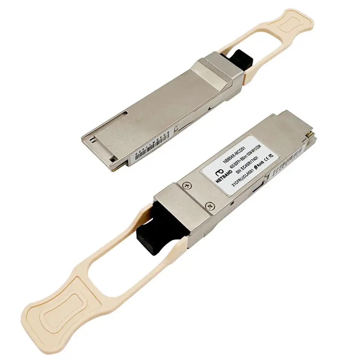 โซลูชัน Optical Transceiver (NETBAND) - 40G QSFP+ หัวรับส่งสัญญาณแสงความเร็วสูงสำหรับเครือข่ายศูนย์ข้อมูลความเร็วสูง