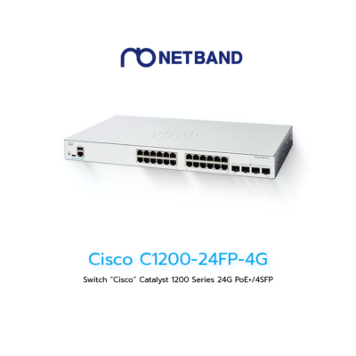 Cisco Catalyst 1200 24-Port Gigabit Full PoE+ Managed Switch