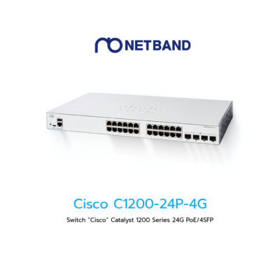 Cisco Switch C1200 24-Port Gigabit PoE+ Managed Switch