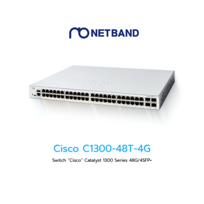 Cisco Catalyst C1300-48T-4G 48-Port Gigabit Managed Switch