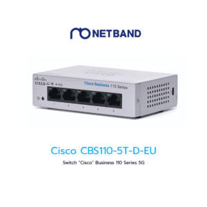 Cisco CBS110-5T-D-EU 5-Port Gigabit Unmanaged Switch