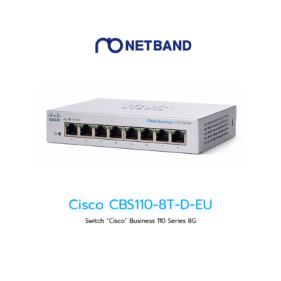 Cisco CBS110-8T-D-EU 8-Port Gigabit Unmanaged Switch