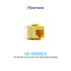CAT 5E RJ45 Colorful JACK US-1005SC5 สีเหลือง มีฝากันฝุ่น