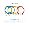US-5015LZ-X CAT 5E RJ45 - RJ45 PATCH CORD, LSZH 5 M