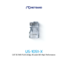 CAT 5E RJ45 PLUG (ตัวผู้) US-1051-6