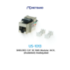 SHIELDED CAT 5E RJ45 Modular JACK US-1013