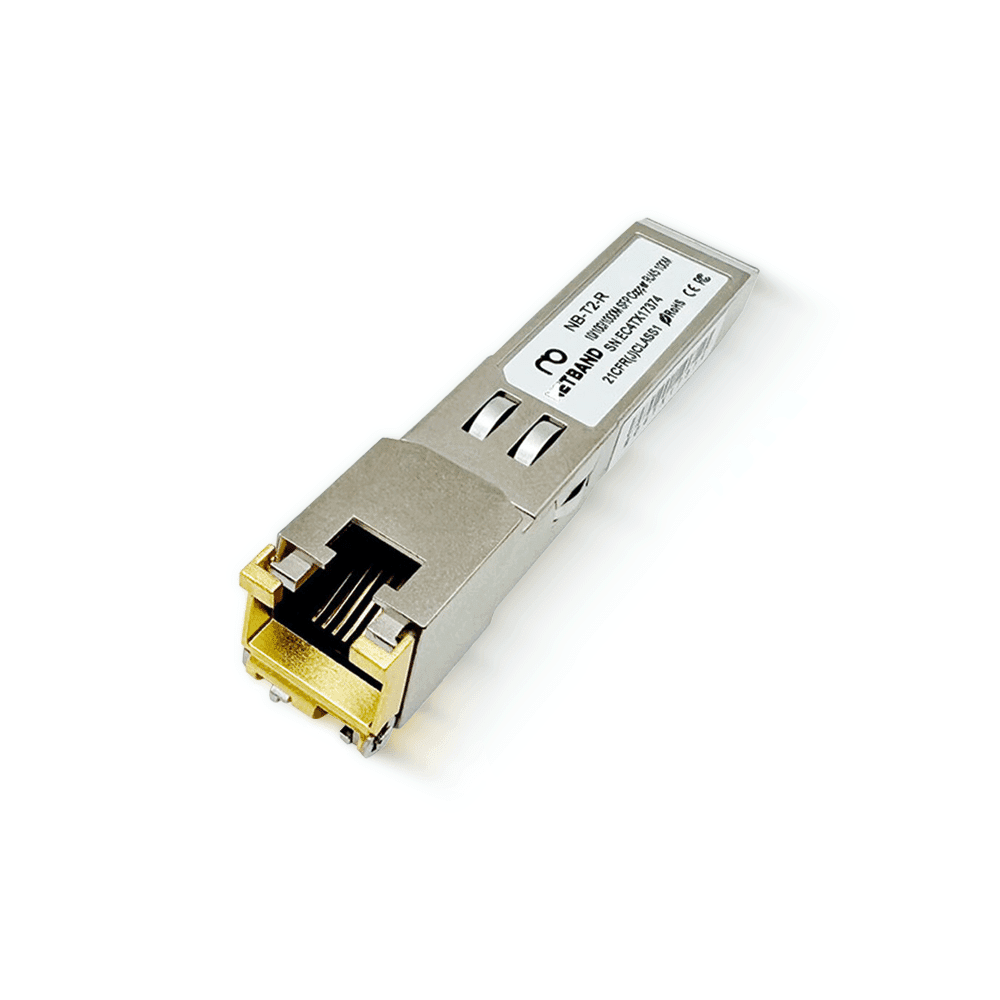 SFPMODULE-NB-T2-R/10/100/1000M โมดูล SFP Copper-T RJ45 100M