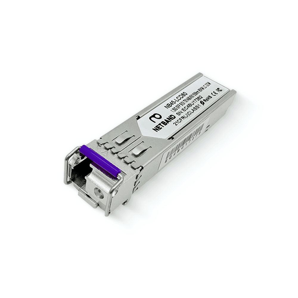 SFPMODULE-NB45-LCD80 / 1.25G SFP BIDI Tx1490nm/Rx1550nm 80KM LC DDM
