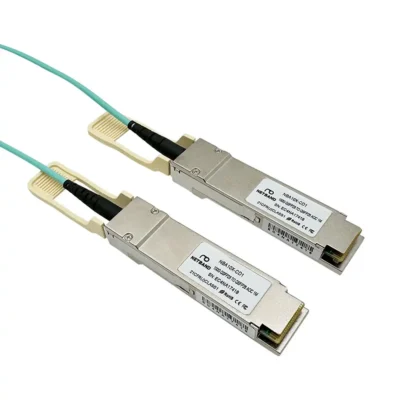 โซลูชัน Optical Transceiver (NETBAND) - AOC Cable สายสัญญาณความเร็วสูง 100G QSFP28 สำหรับเชื่อมต่อดาต้าเซ็นเตอร์ประสิทธิภาพสูง