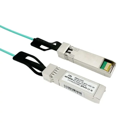 โซลูชัน Network Infrastructure - Enterprise WiFi สายนำสัญญาณ 10G SFP+ AOC ความยาว 3 เมตร สำหรับเชื่อมต่อสวิตช์ความเร็วสูง