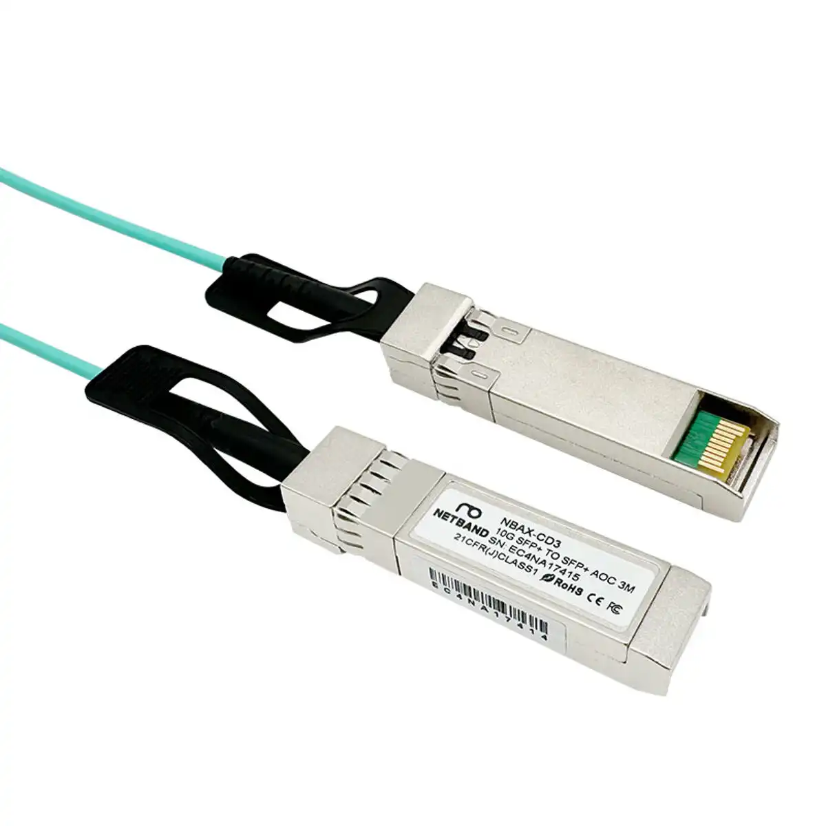 โซลูชัน Network Infrastructure - Enterprise WiFi สายนำสัญญาณ 10G SFP+ AOC ความยาว 3 เมตร สำหรับเชื่อมต่อสวิตช์ความเร็วสูง
