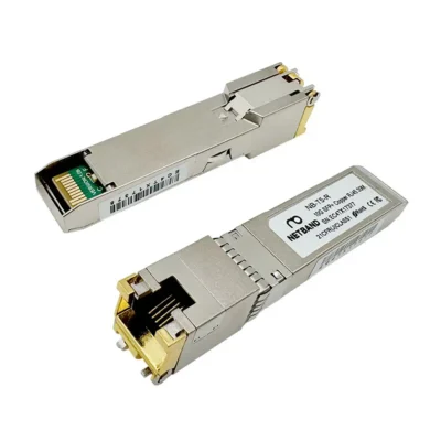 โซลูชัน Network Infrastructure - Enterprise WiFi อุปกรณ์แปลงสัญญาณ 10G SFP+ Copper RJ45 สำหรับเครือข่ายความเร็วสูง