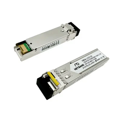 โซลูชัน Optical Transceiver - 1G BIDI SFP โมดูลรับส่งสัญญาณใยแก้วนำแสงระยะไกล 120 กม. สำหรับงานโครงสร้างพื้นฐานเน็ตเวิร์ก