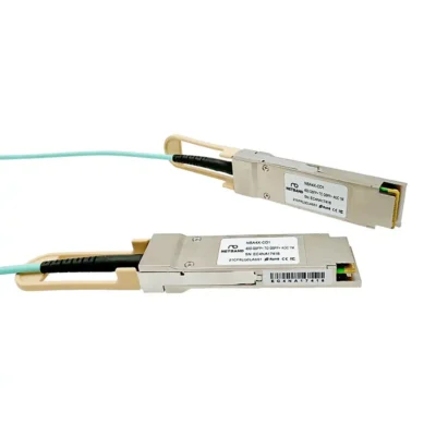 โซลูชัน Optical Transceiver (NETBAND) - AOC Cable สายสัญญาณ 40G QSFP+ สำหรับเชื่อมต่อความเร็วสูงในดาต้าเซ็นเตอร์