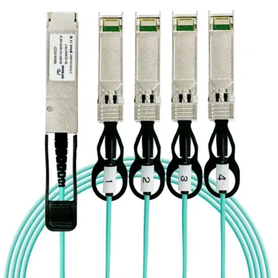 โซลูชัน Network Infrastructure - Enterprise WiFi สาย NETBAND 40G AOC Cable รุ่น NBA4X-S3CD1 เชื่อมต่อความเร็วสูงในดาต้าเซ็นเตอร์