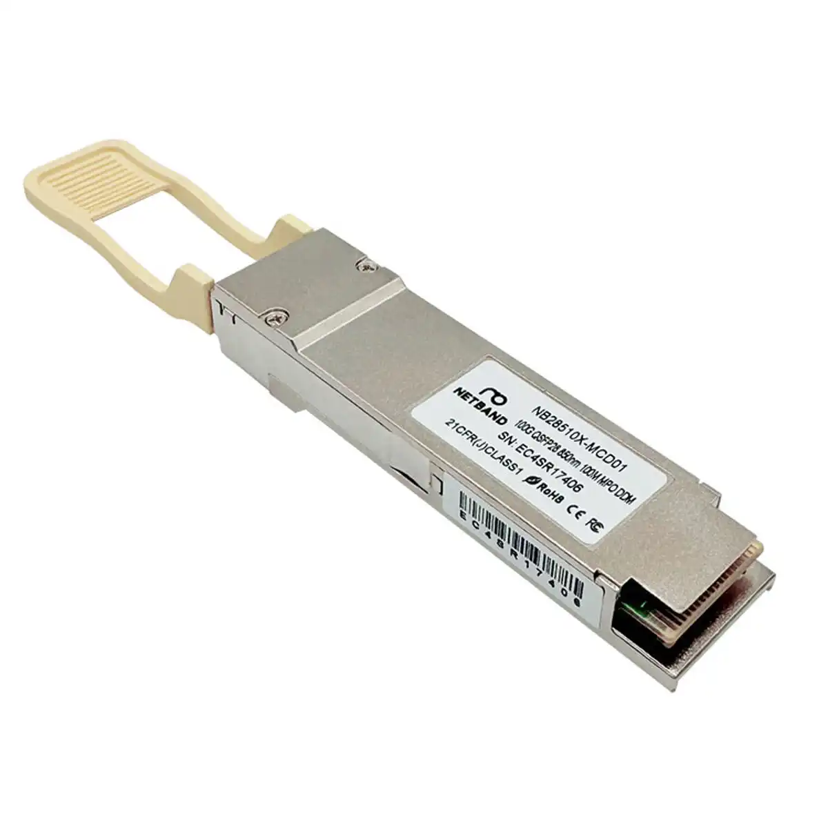 โซลูชัน Optical Transceiver (NETBAND) - 10G SFP+ อุปกรณ์รับส่งสัญญาณไฟเบอร์ออพติกความเร็วสูงสำหรับเครือข่ายองค์กร