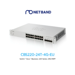 Cisco CBS220-24T-4G-EU (Smart Switch 24 Port + 4 SFP)