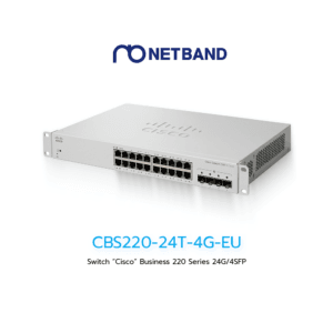 Cisco CBS220-24T-4G-EU (Smart Switch 24 Port + 4 SFP)
