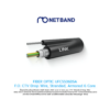 FIBER OPTIC UFC9506DSA F.O. CTV Drop Wire, Stranded, Armored 6 Core, OS2 4,000 M