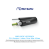 FIBER OPTIC UFC5506OI F.O. Outdoor / Indoor, Drop Wire 6 Core, LSZH-FR, OM2 4,000 M.