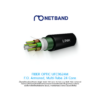 FIBER OPTIC UFC9624M F.O. Armored, Multi-Tube 24 Core, OS2, Single Jacket 4,000 M.