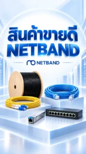 สินค้าขายดี NETBAND อุปกรณ์เครือข่าย สาย LAN Fiber Optic และ SFP Module