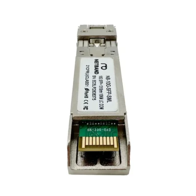 โซลูชัน Optical Transceiver (NETBAND) - 10G SFP+ อุปกรณ์รับส่งสัญญาณไฟเบอร์ออปติกความเร็วสูง 10Gbps ระยะ 10 กิโลเมตร