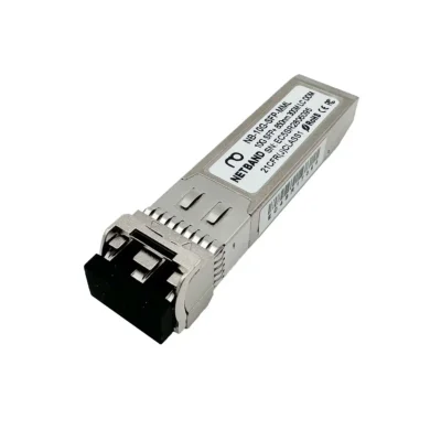 โซลูชัน Optical Transceiver (NETBAND) - 10G SFP+ โมดูลรับส่งสัญญาณความเร็วสูง 10Gbps สำหรับโครงข่ายไฟเบอร์ออฟติก