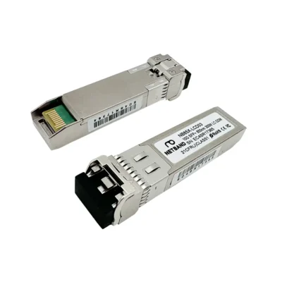 โซลูชัน Optical Transceiver (NETBAND) - 10G SFP+ อุปกรณ์รับส่งสัญญาณไฟเบอร์ออฟติกความเร็วสูงสำหรับเครือข่ายดาต้าเซ็นเตอร์