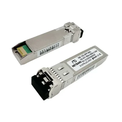 โซลูชัน Optical Transceiver (NETBAND) - 10G SFP+ อุปกรณ์รับส่งสัญญาณไฟเบอร์ออปติกความเร็วสูง 10Gbps สำหรับดาต้าเซ็นเตอร์