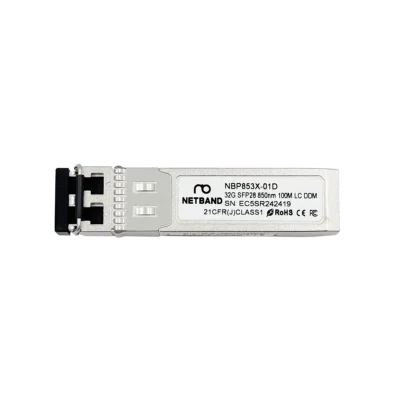 โซลูชัน Optical Transceiver (NETBAND) - 1.25G SFP โมดูลแปลงสัญญาณไฟเบอร์เป็นพอร์ต RJ45 สำหรับงานเน็ตเวิร์กองค์กร