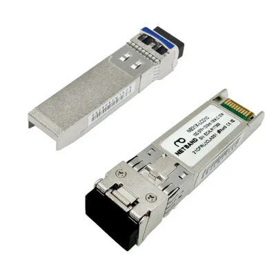 โซลูชัน Optical Transceiver (NETBAND) - 10G SFP+ อุปกรณ์รับส่งสัญญาณไฟเบอร์ออพติก NETBAND ความเร็วสูง 10Gbps สำหรับดาต้าเซ็นเตอร์