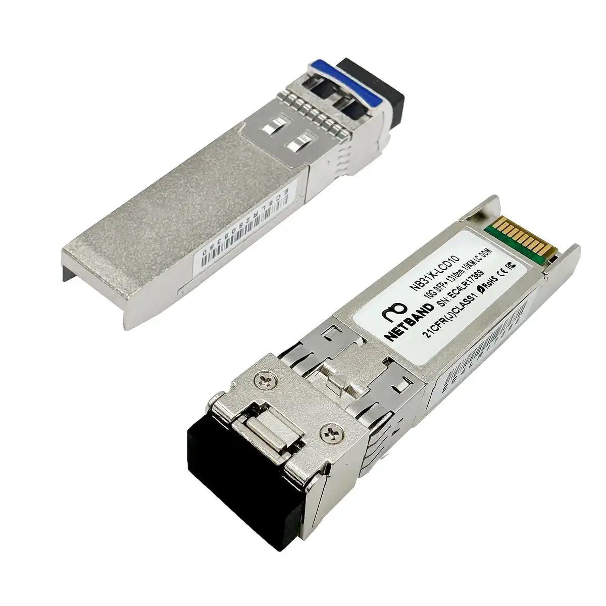โซลูชัน Optical Transceiver (NETBAND) - 10G SFP+ อุปกรณ์รับส่งสัญญาณไฟเบอร์ออพติก NETBAND ความเร็วสูง 10Gbps สำหรับดาต้าเซ็นเตอร์